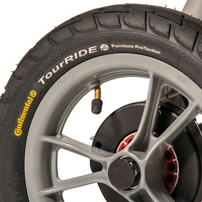 Better comfort with Air-Pressured Tyres